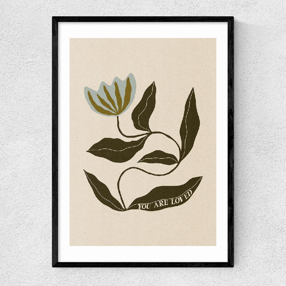 east end prints You Are Loved by Parrott Paints