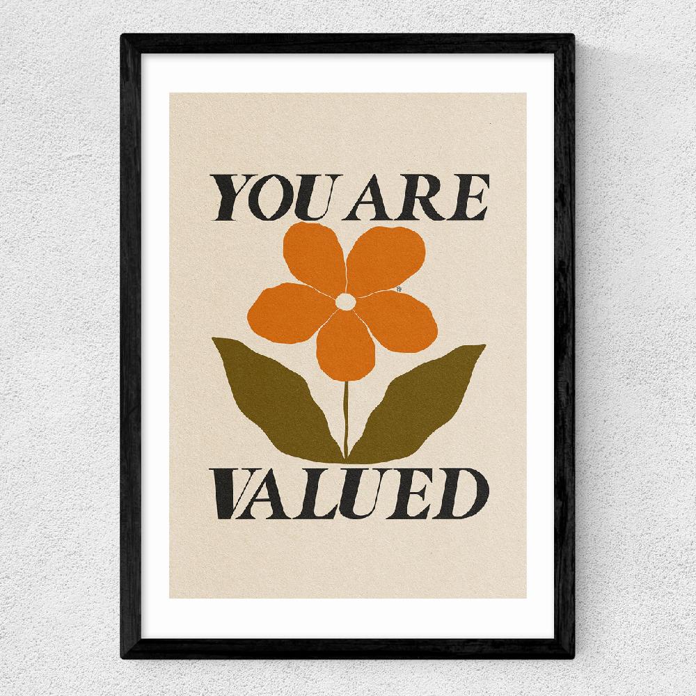 East End Prints You Are Valued