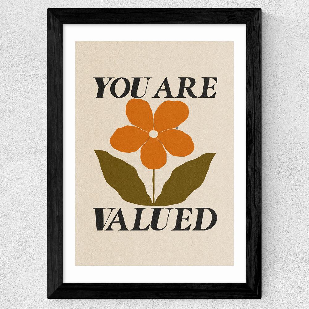 East End Prints You Are Valued