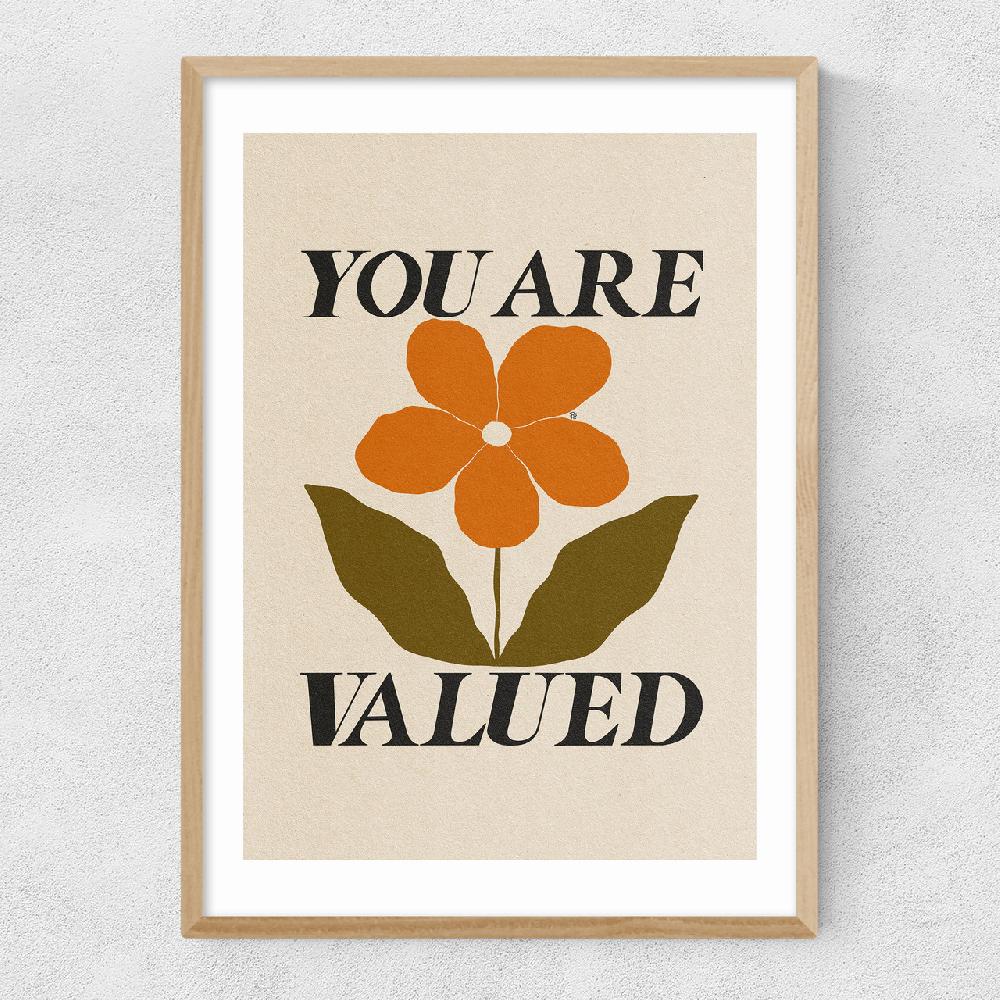 East End Prints You Are Valued