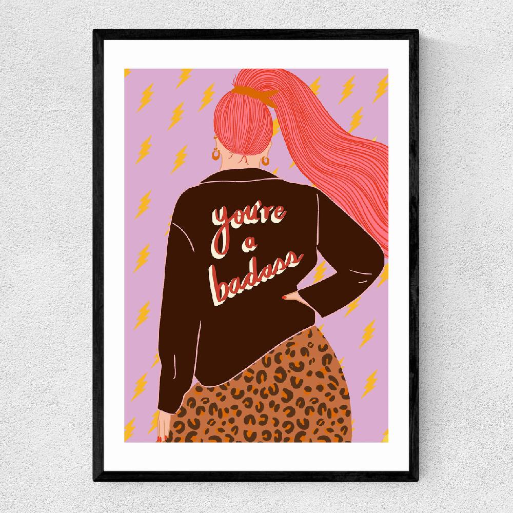 east end prints You're Badass
