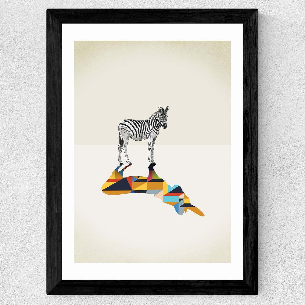 East End Prints Zebra - Walking Shadows