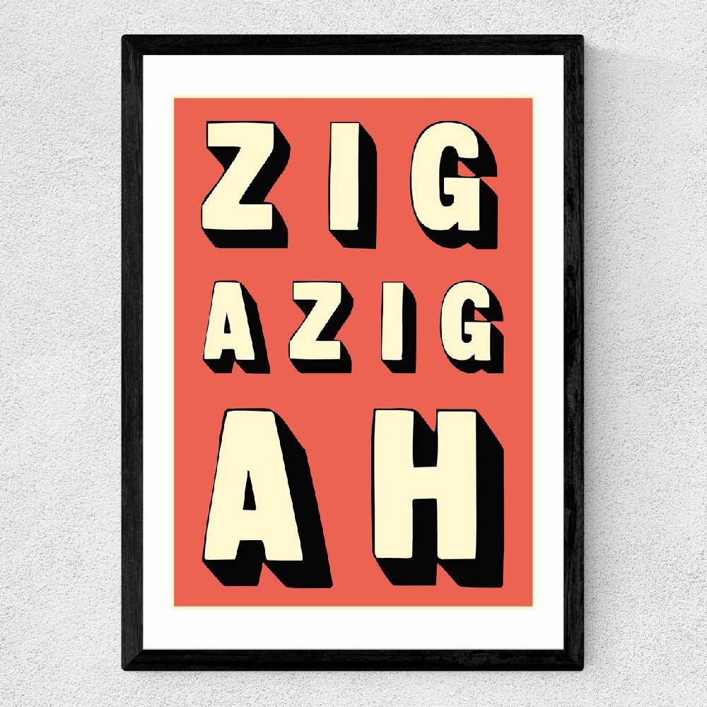 East End Prints Zigazigah