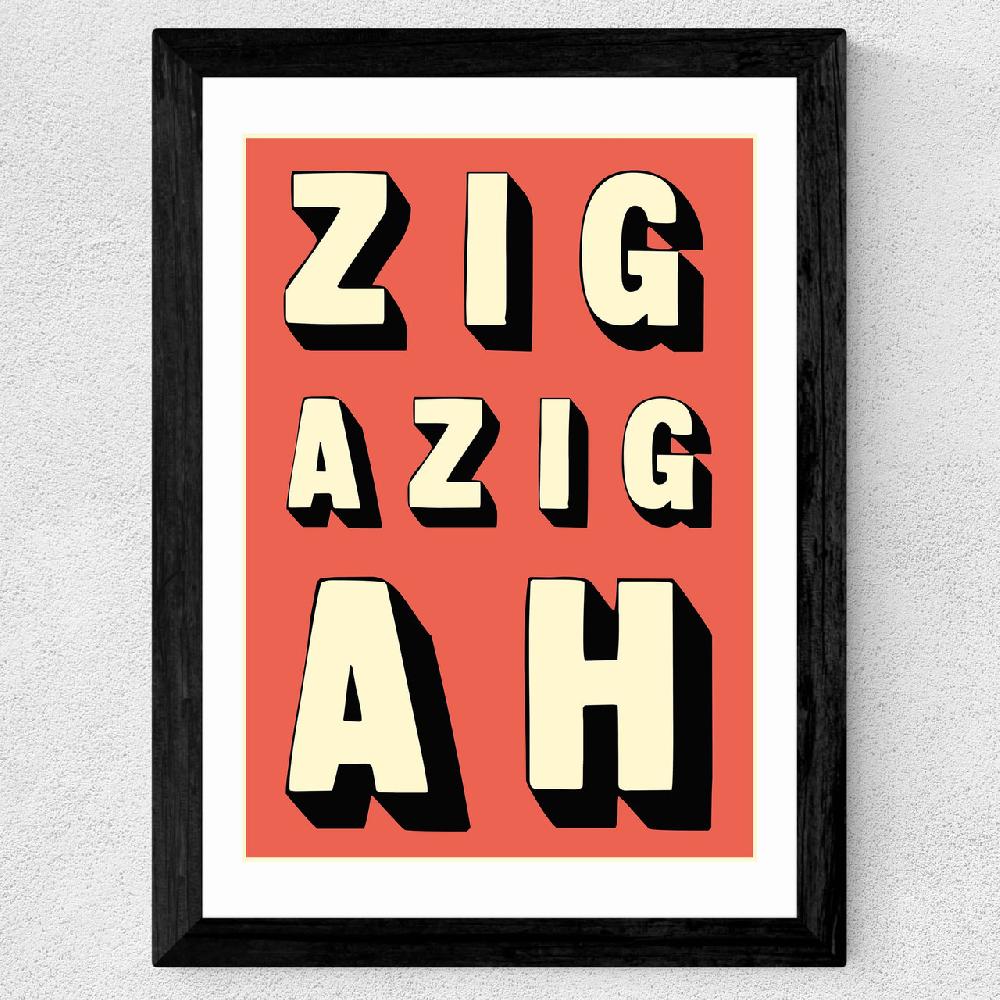 East End Prints Zigazigah
