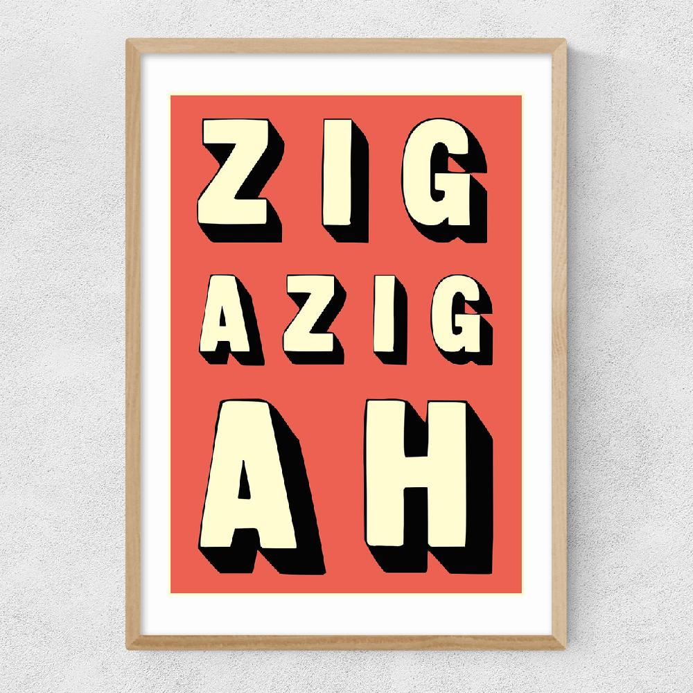 East End Prints Zigazigah