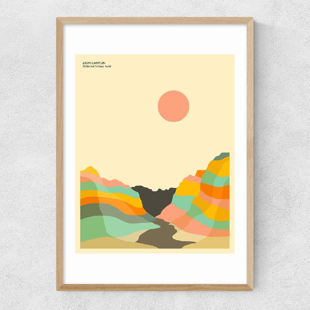 East End Prints Zion By Jazzberry Blue