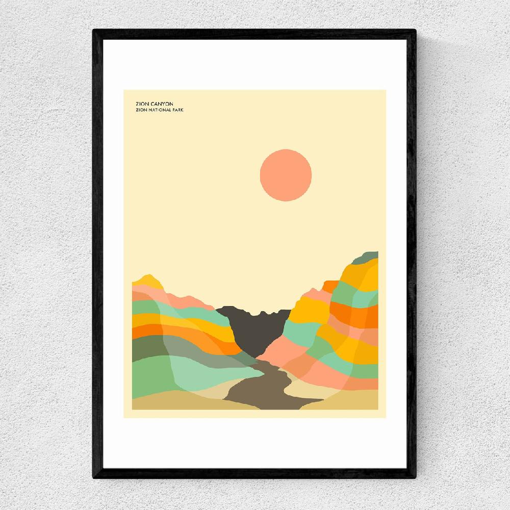 east end prints Zion by Jazzberry Blue