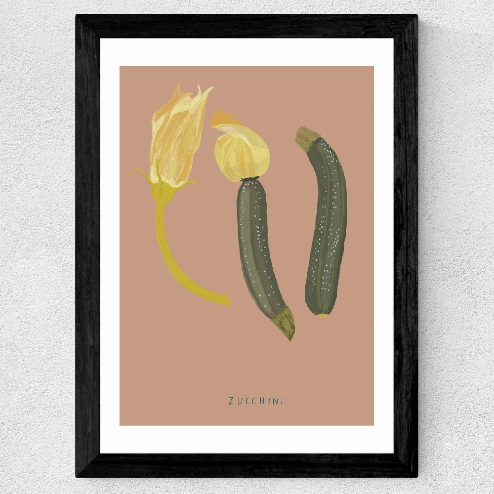 East End Prints Zucchini