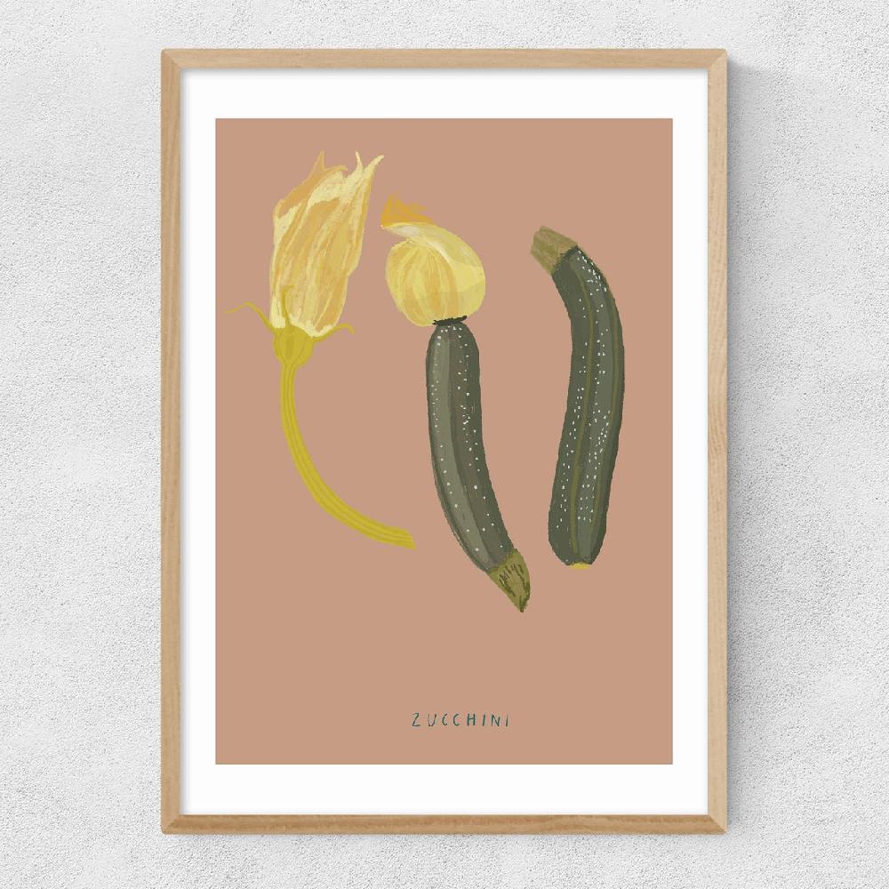 East End Prints Zucchini