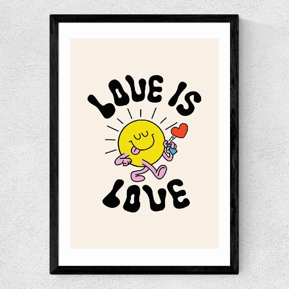 East End Prints Love Is Love By The Violet Eclectic