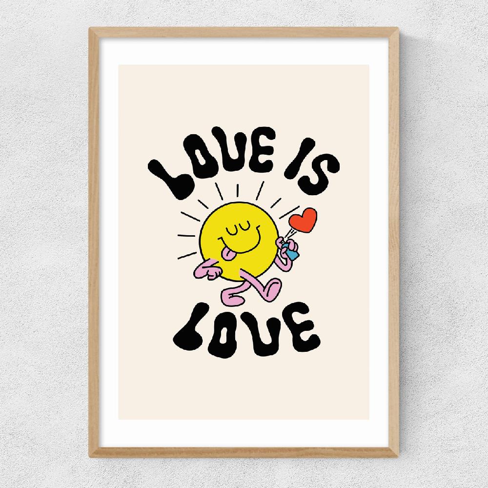 East End Prints Love Is Love By The Violet Eclectic