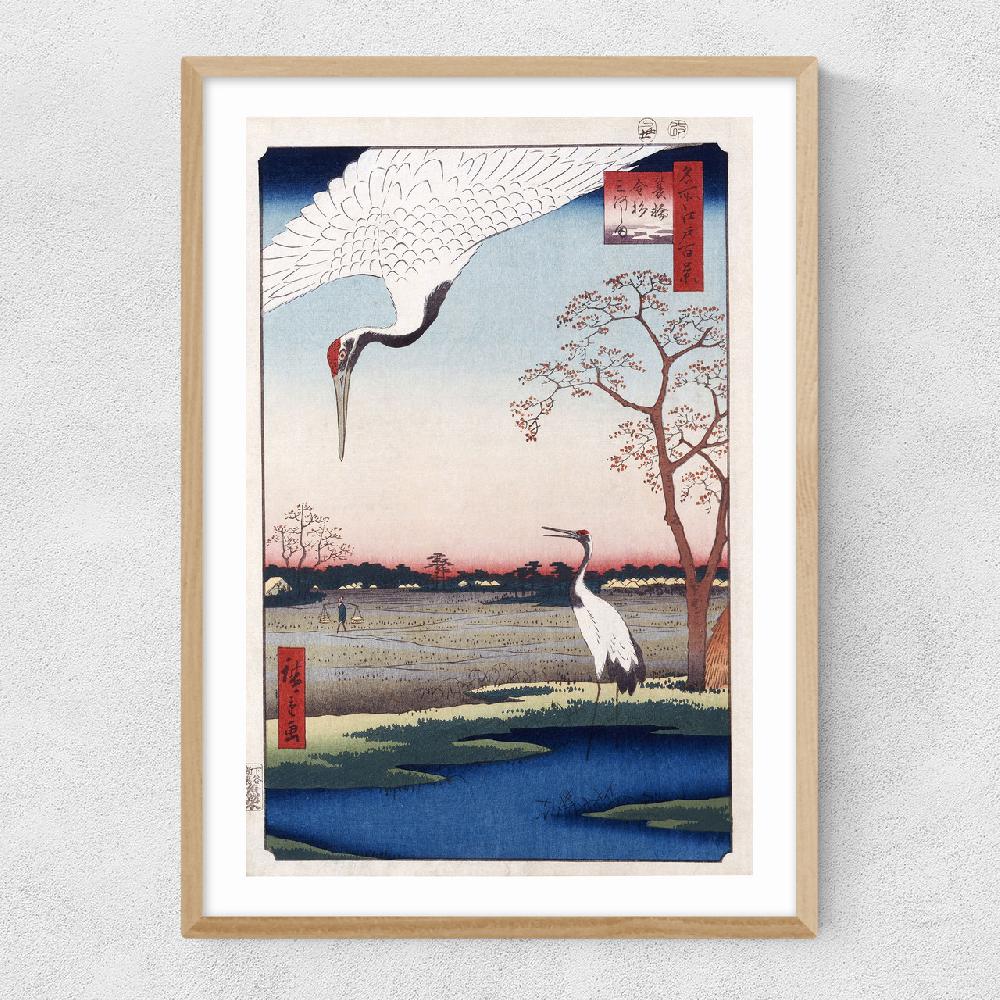 East End Prints One Hundred Famous Views Of Edo By Hiroshige