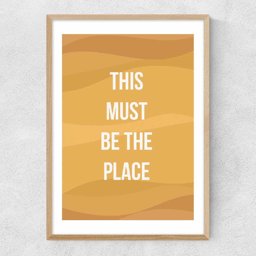 East End Prints This Must Be The Place By Native State