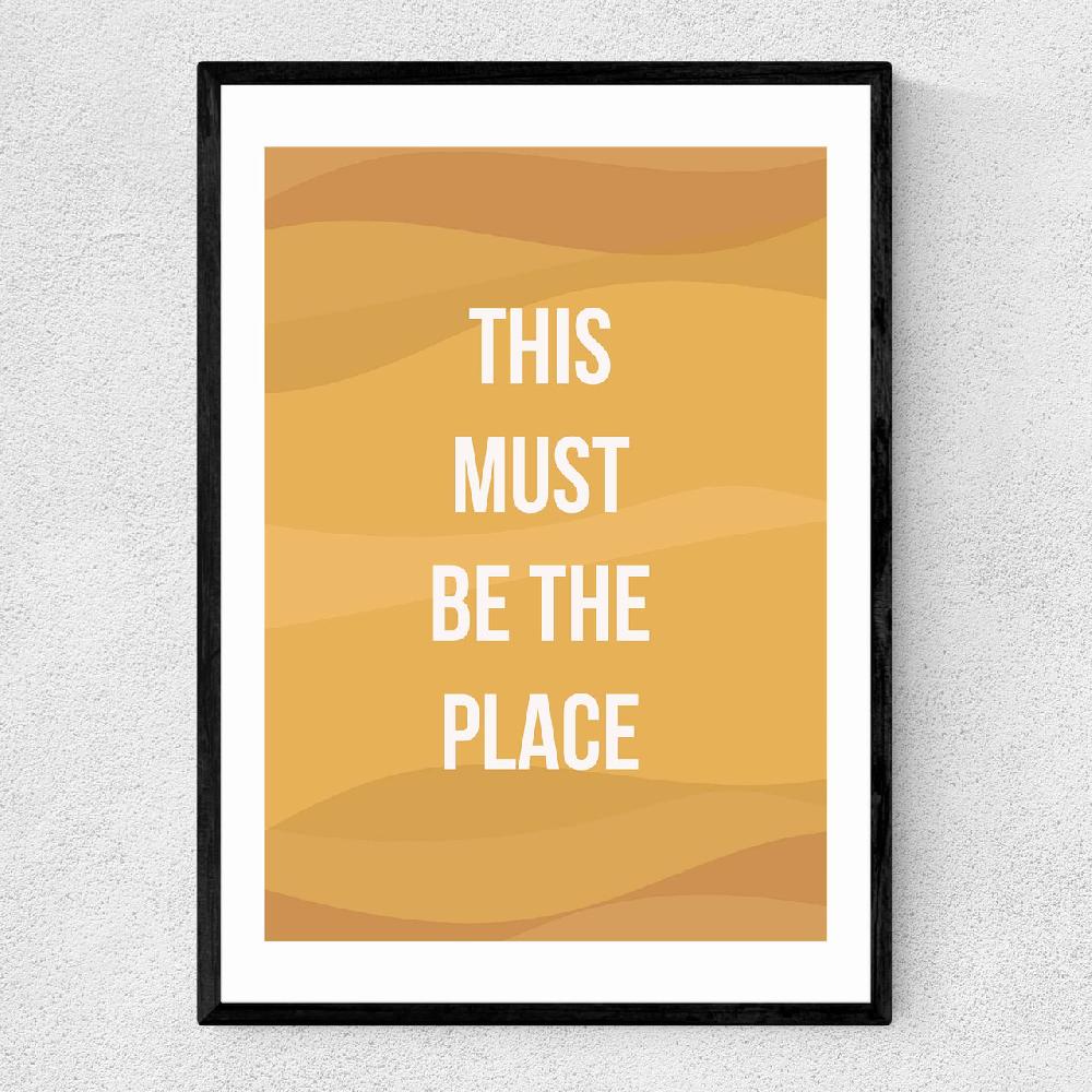 east end prints This Must be the Place by Native State