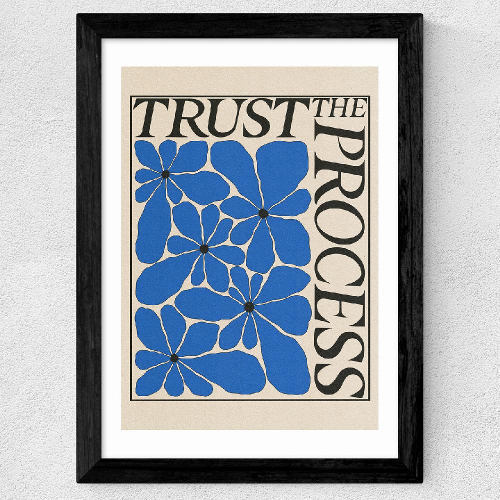 East End Prints Trust The Process By Parrott Paints