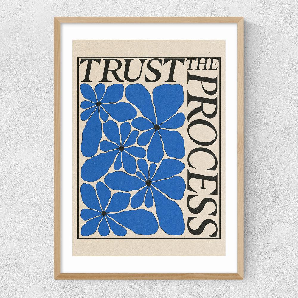 East End Prints Trust The Process By Parrott Paints