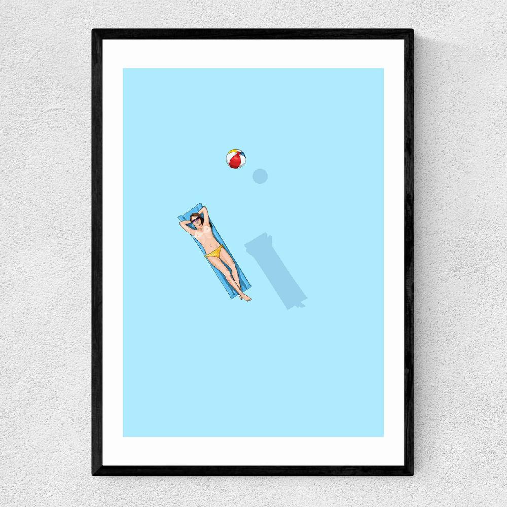 east end prints Under the Sun - Float by Jason Ratliff