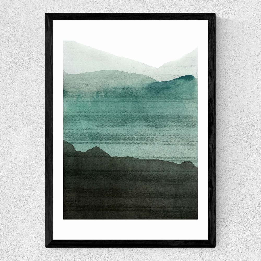 East End Prints Valley's Deep And The Mountains So High