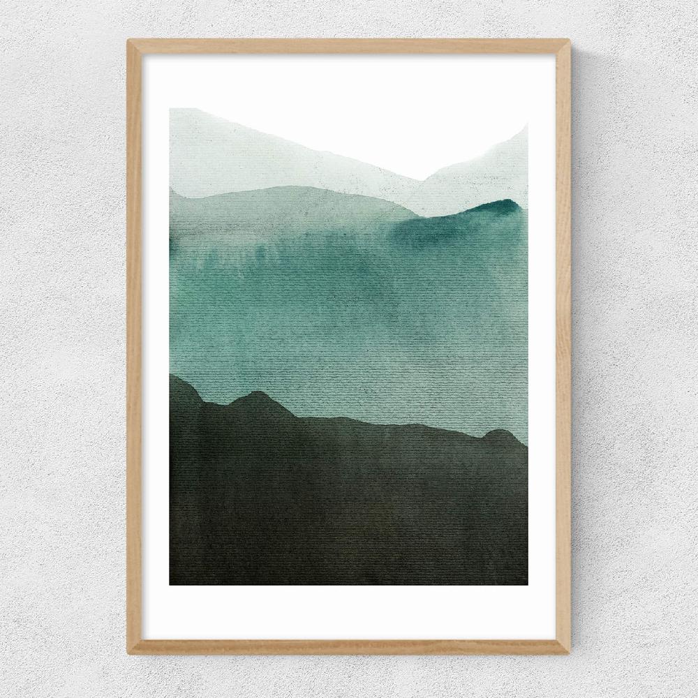 East End Prints Valley's Deep And The Mountains So High