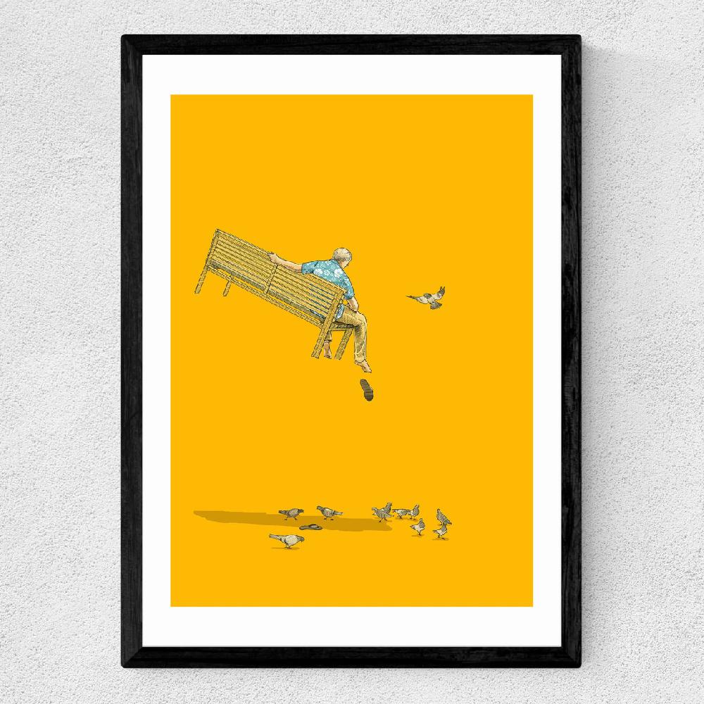 East End Prints With The Pidgeons - Float By Jason Ratliff