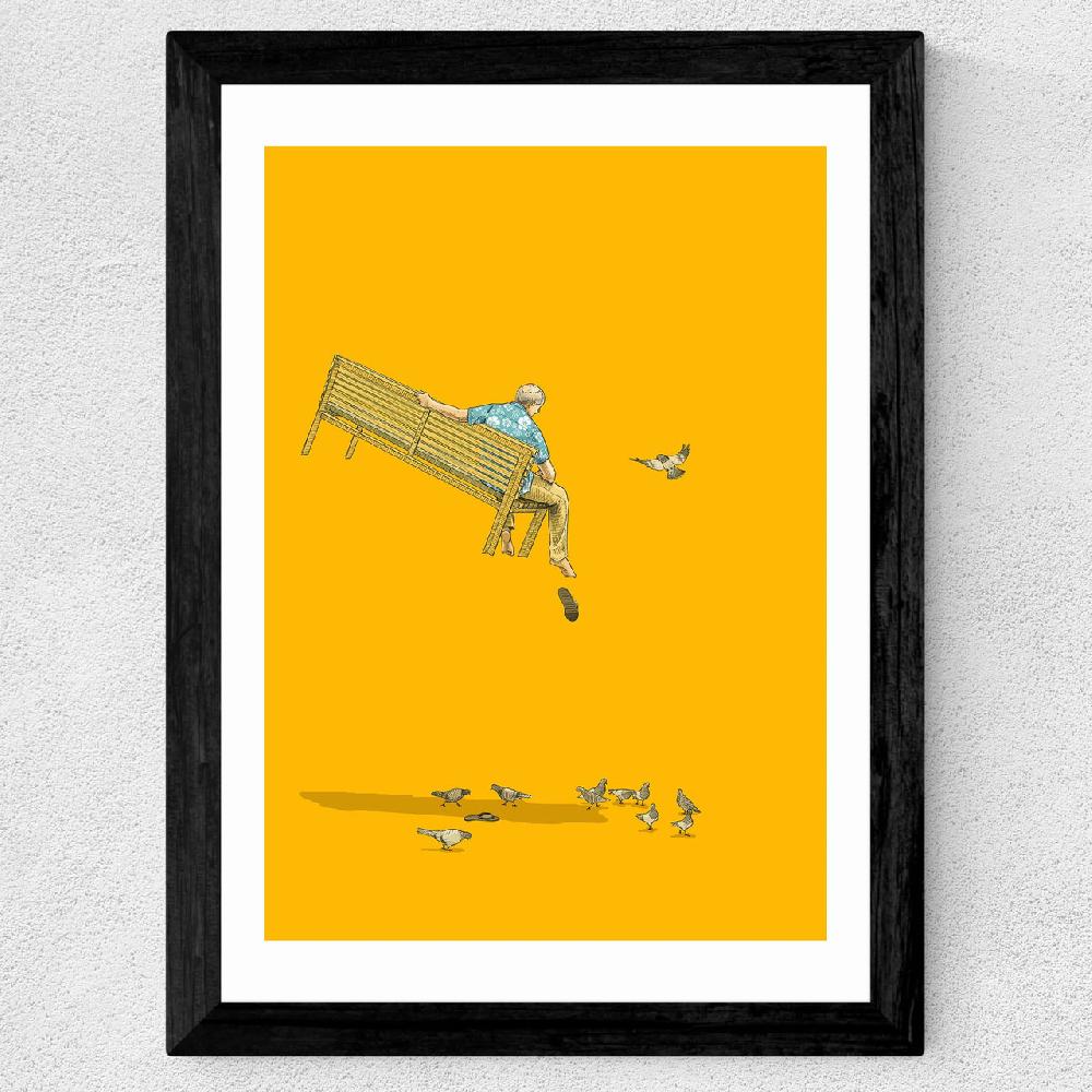 East End Prints With The Pidgeons - Float By Jason Ratliff