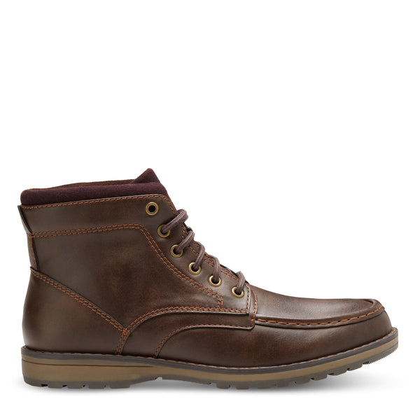 Eastland Men's Drake Moc Toe Boot Dark Brown
