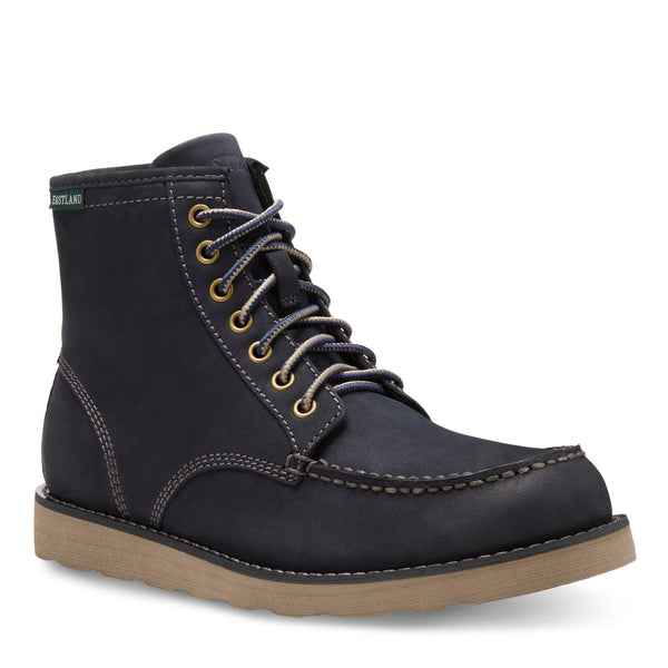 eastland Men's Lumber Up Boot Navy Nubuc