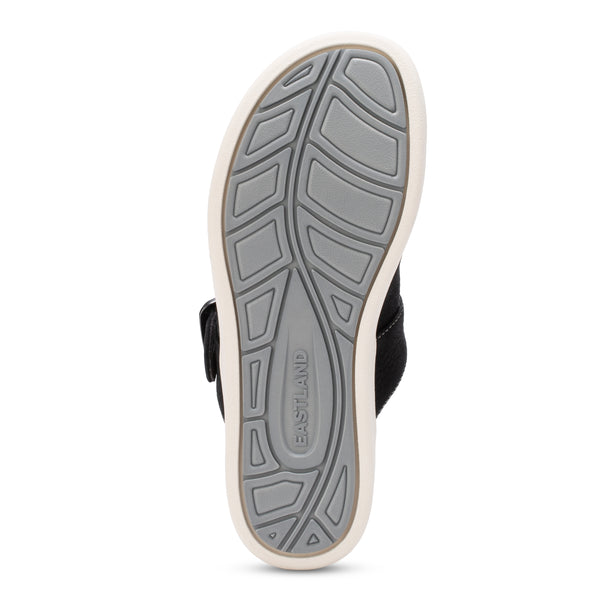 Eastland Women's Commonwealth Buckle Thong Sandal