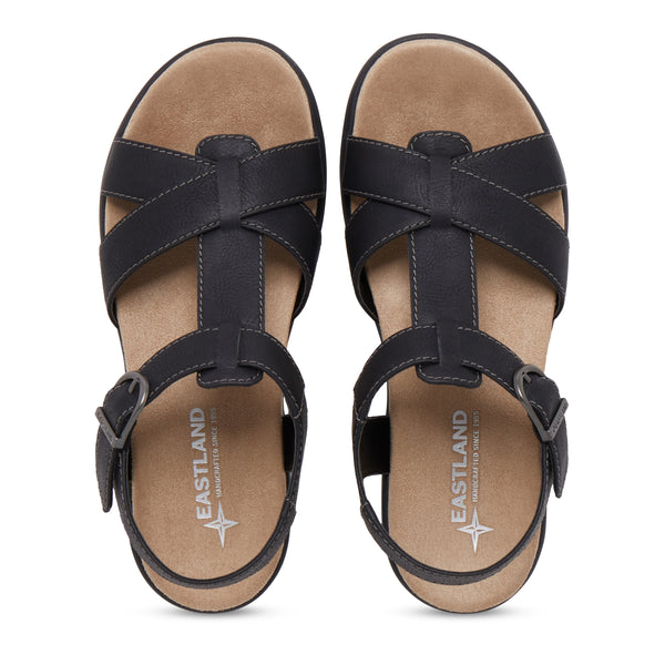 Eastland Women's Kayla Strap Buckle Slide