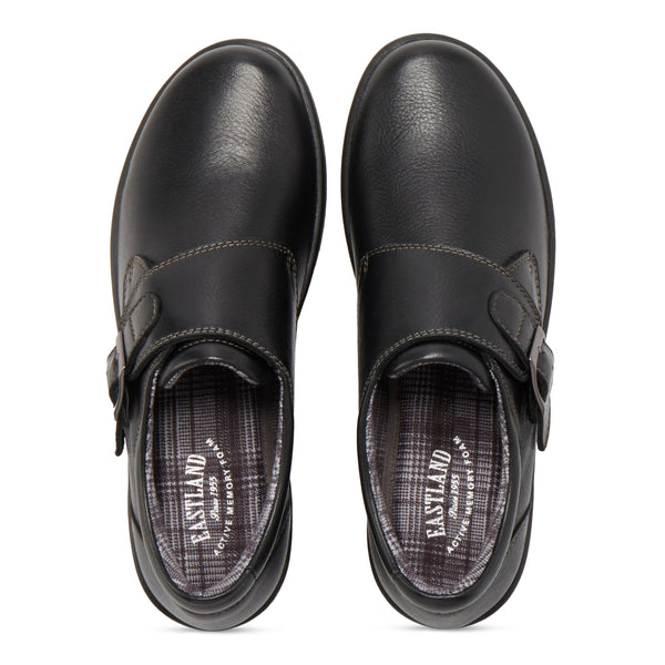 Eastland Women's Monk Strap Slip Ons - Anna Monk