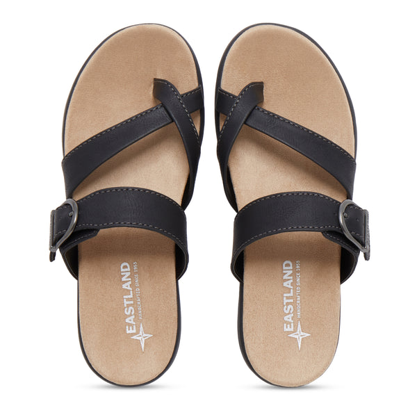 Eastland Women's Sienna Thong Slide Sandal