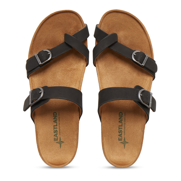 Eastland Women’s Tiogo Buckle Strap Thong Sandal