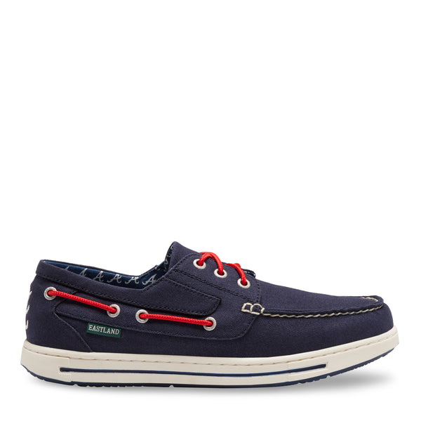 Eastland Men's Adventure MLB Atlanta Braves Canvas Boat Shoe