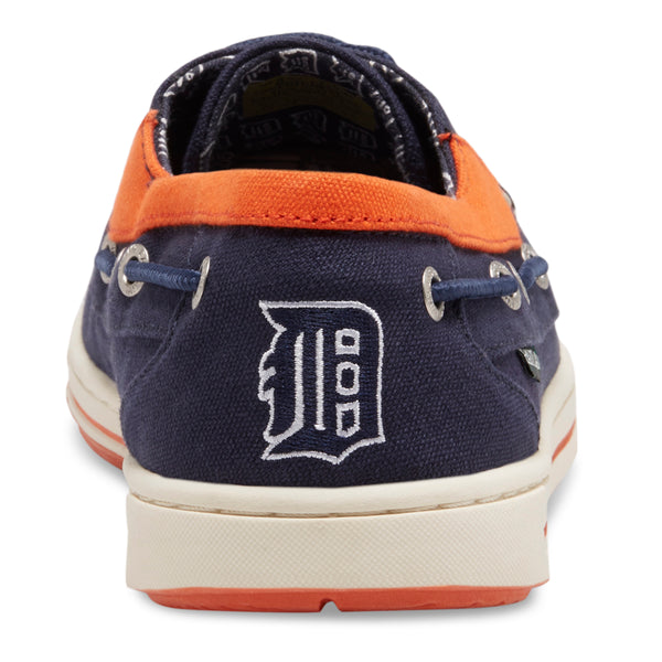 Eastland Men's Adventure MLB Detroit Tigers Canvas Boat Shoe