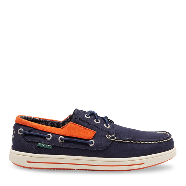 Eastland Men's Adventure MLB Detroit Tigers Canvas Boat Shoe