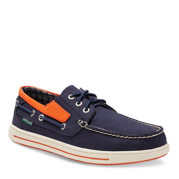 eastland Men's Adventure MLB Detroit Tigers Canvas Boat Shoe