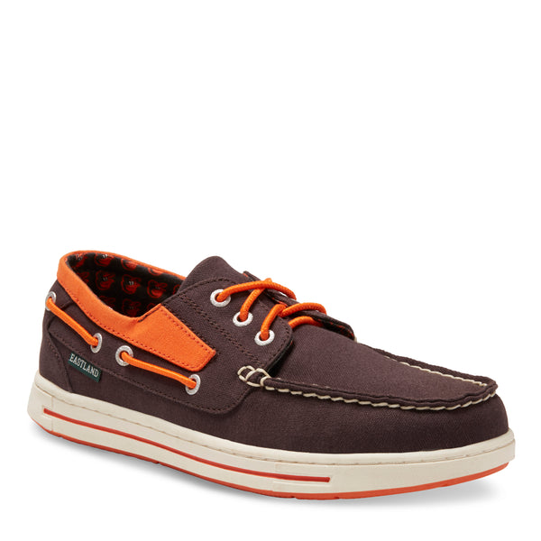 eastland Men's Canvas Boat Shoes - Adventure MLB Baltimore Orioles