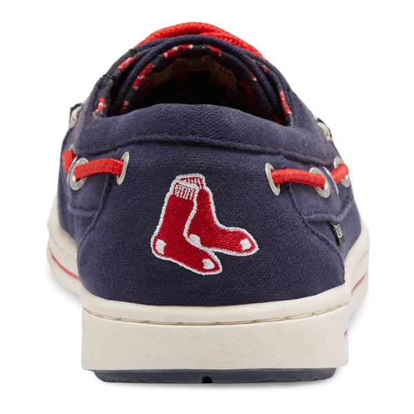 Eastland Men's Canvas Boat Shoes - Adventure MLB Boston Red Sox