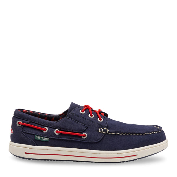 Eastland Men's Canvas Boat Shoes - Adventure MLB Boston Red Sox