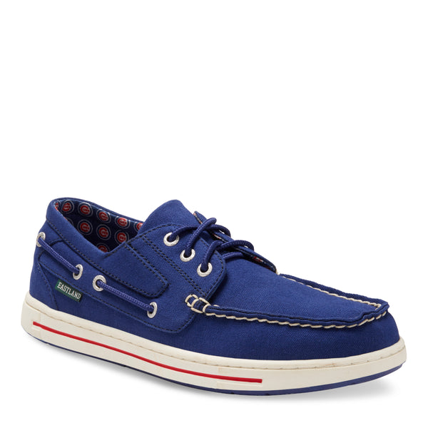 eastland Men's Canvas Boat Shoes - Adventure MLB Chicago Cubs