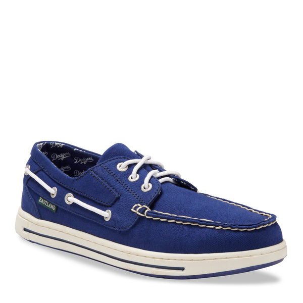 eastland Men's Canvas Boat Shoes - Adventure MLB Los Angeles Dodgers