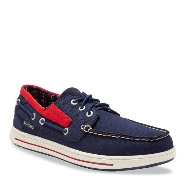 eastland Men's Canvas Boat Shoes - Adventure MLB Minnesota Twins