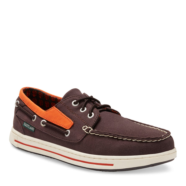 eastland Men's Canvas Boat Shoes - Adventure MLB San Francisco Giants