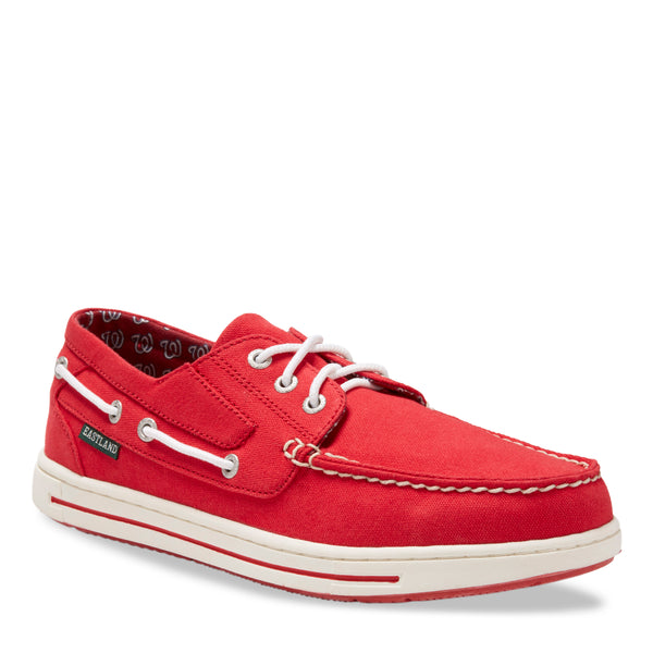eastland Men's Canvas Boat Shoes - Adventure MLB Washington Nationals