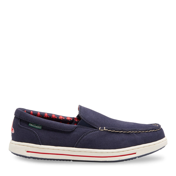 Eastland Men's Canvas Boat Shoes - Summer MLB Boston Red Sox