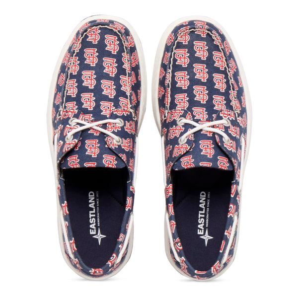 Eastland Men's Canvas Boat Shoes - Summer MLB St Louis Cardinals