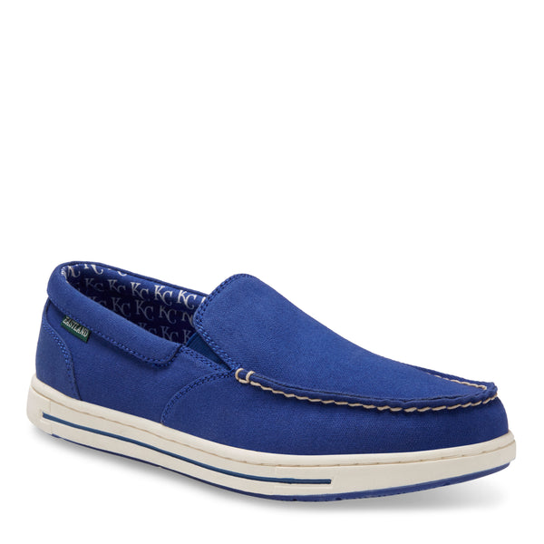 eastland Men's Canvas Venetian Slip Ons - Surf MLB Kansas City Royals