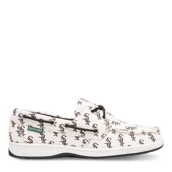 Eastland Women's Canvas Boat Shoes - Summer MLB Chicago White Sox