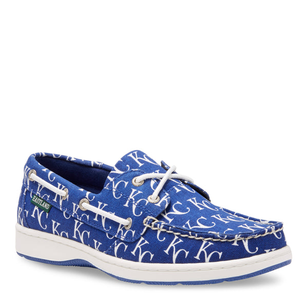 eastland Women's Canvas Boat Shoes - Summer MLB Kansas City Royals