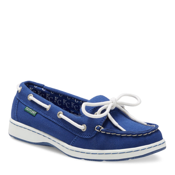 eastland Women's Canvas Boat Shoes - Sunset MLB Kansas City Royals